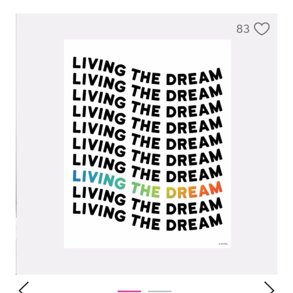 Dormify Dorm room poster super cute